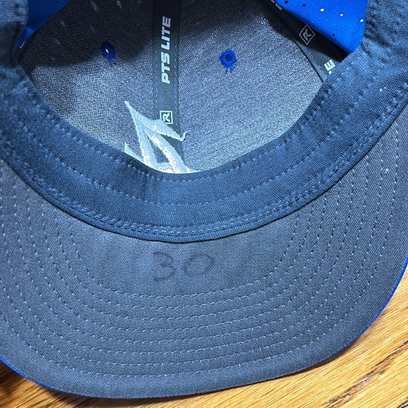 MLB Atlanta Braves Richardson brand cap. Blue with A. Size Small/Med. FlexFit - Picture 5 of 7